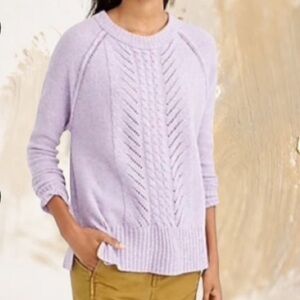 Heather lavender sweater